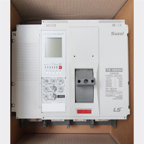MCCB LS 4P 1600A 70kA ( TS1600H ) chỉnh dòng điện tử 7 bước  0.4~1.0In